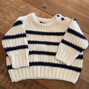 Striped baby gap sweater
